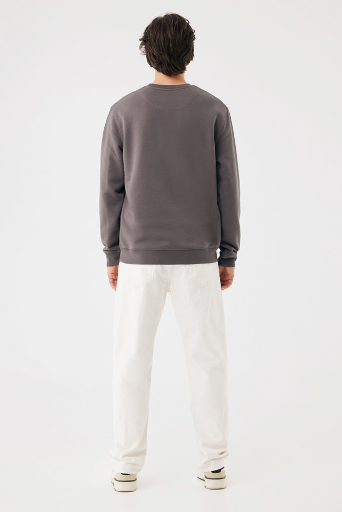 IQONIQ Torla Rundhals-Pullover aus recycelter Baumwolle