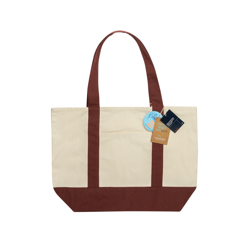 SHOP LOCAL AWARE™ Tasche aus recycelter Baumwolle, 350g/m²