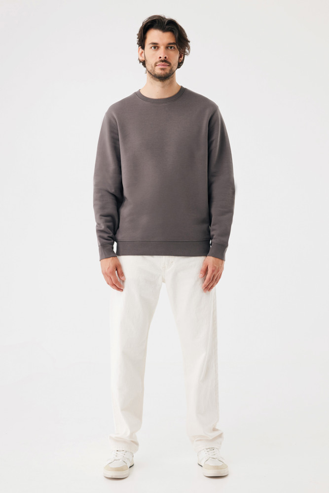 IQONIQ Torla Rundhals-Pullover aus recycelter Baumwolle