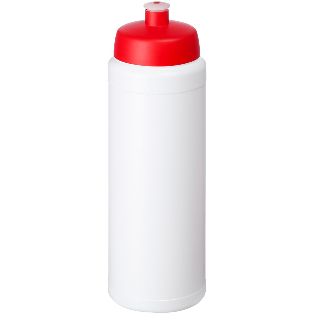 Baseline® Plus 750 ml Flasche mit Sportdeckel - weiss, rot