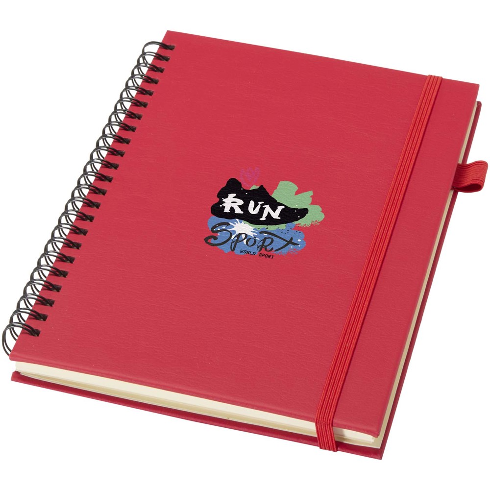 Liss A5 Hardcover Spiralnotizbuch aus recyceltem Kunststoff