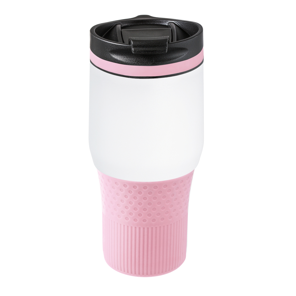 Thermobecher RETUMBLER-BAYAMO GRANDE CORPORATE - hellmagenta, rose, weiß