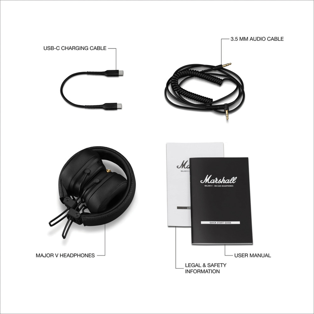 Marshall Major V 100H+ Kopfhörer