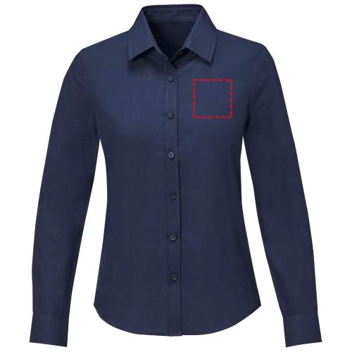 Pollux Damenbluse mit langen Ärmeln 