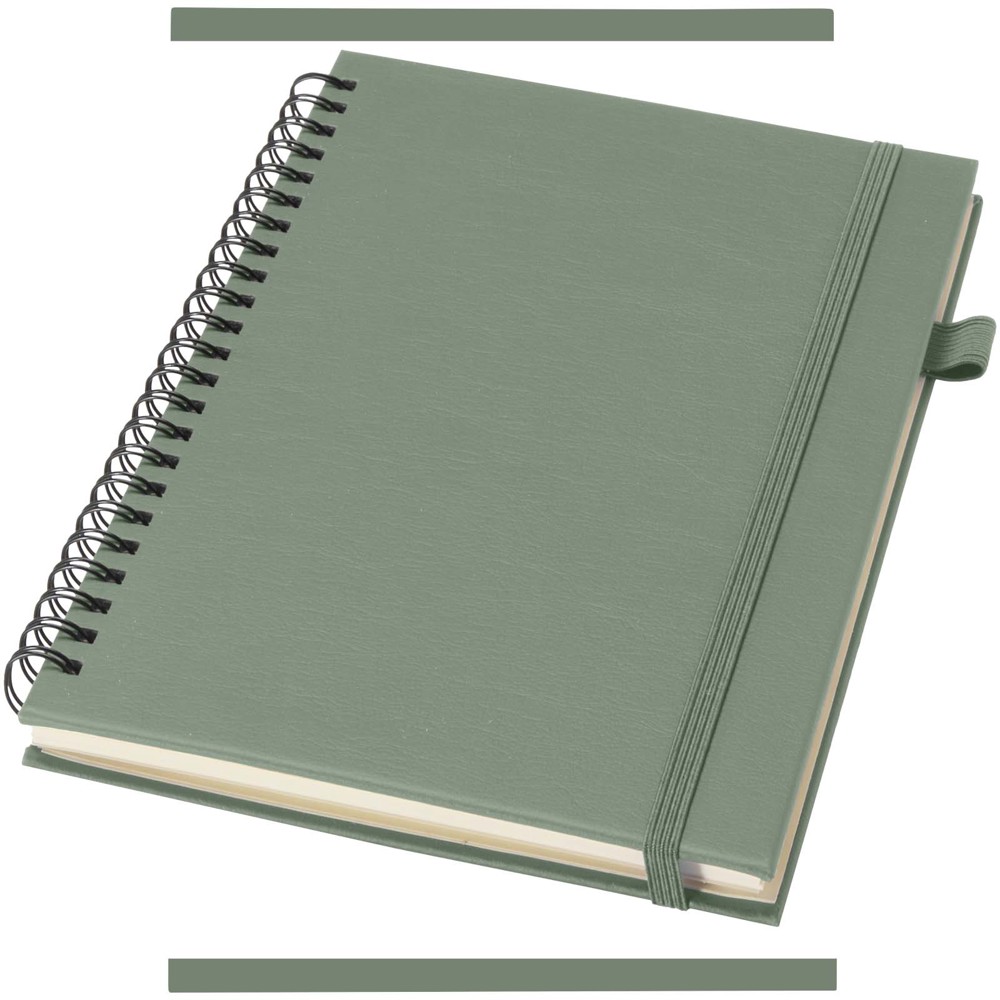 Liss A5 Hardcover Spiralnotizbuch aus recyceltem Kunststoff