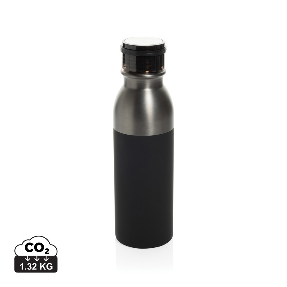 Duoloop einwändige Trinkflasche aus RCS rec. Stahl 780ml