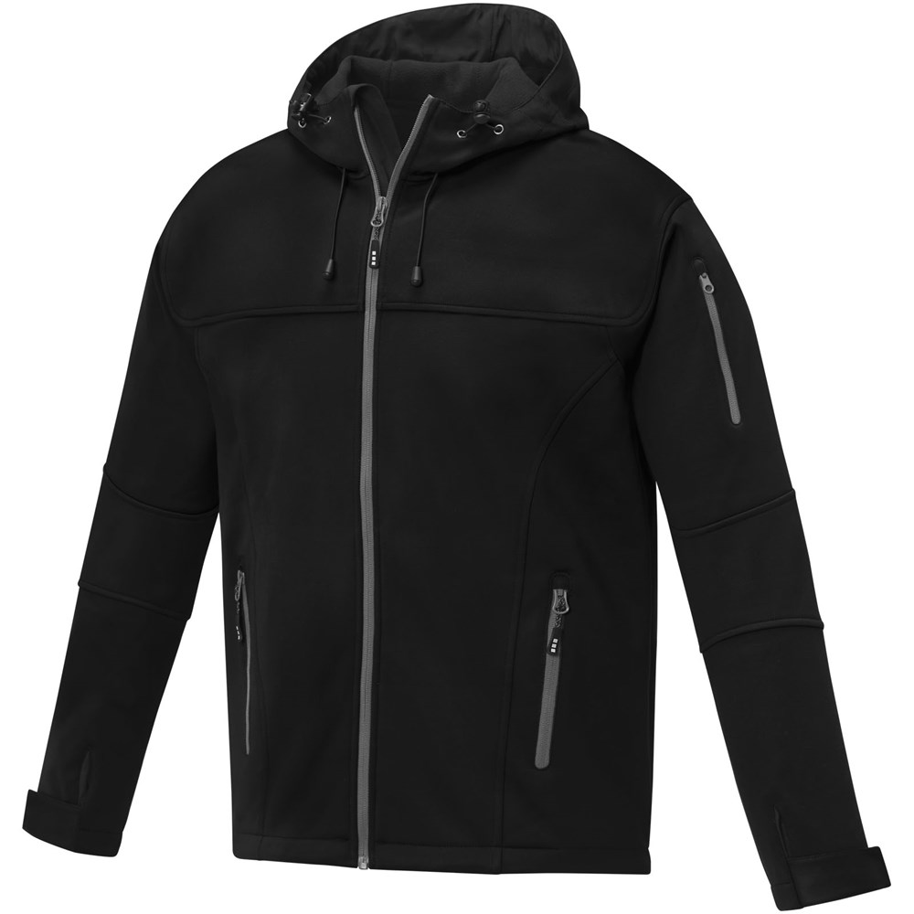 Match Softshelljacke für Herren - schwarz
