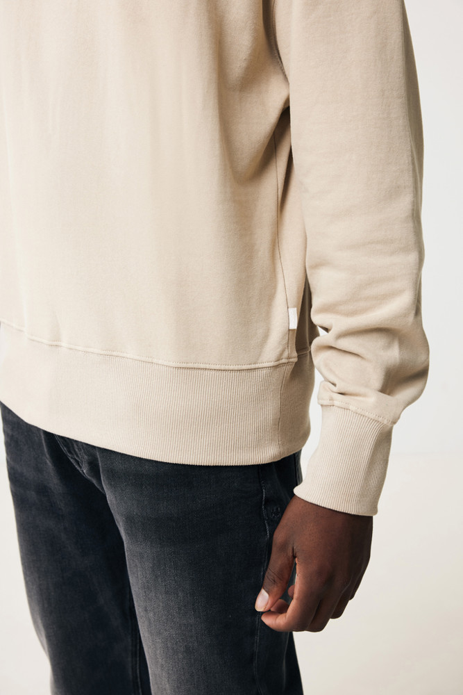 IQONIQ Kruger Relax-Rundhals-Sweater aus recycelt. Baumwolle