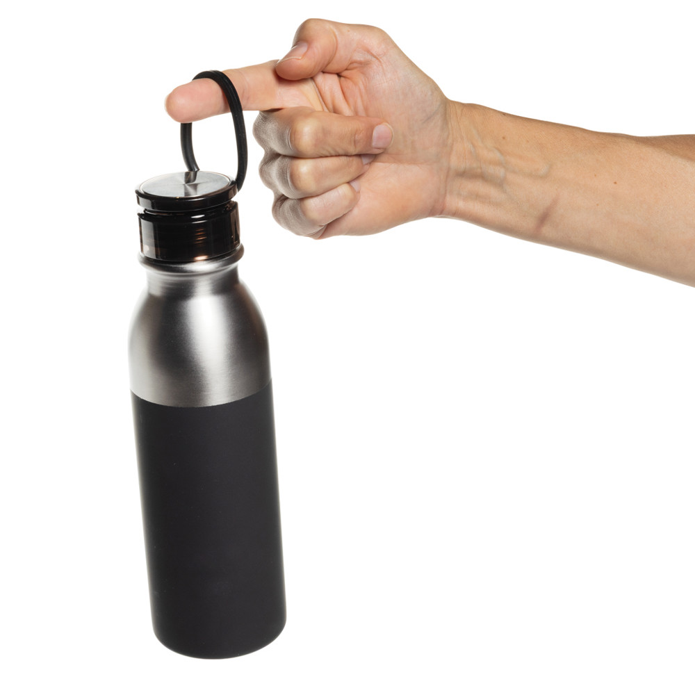 Duoloop einwändige Trinkflasche aus RCS rec. Stahl 780ml