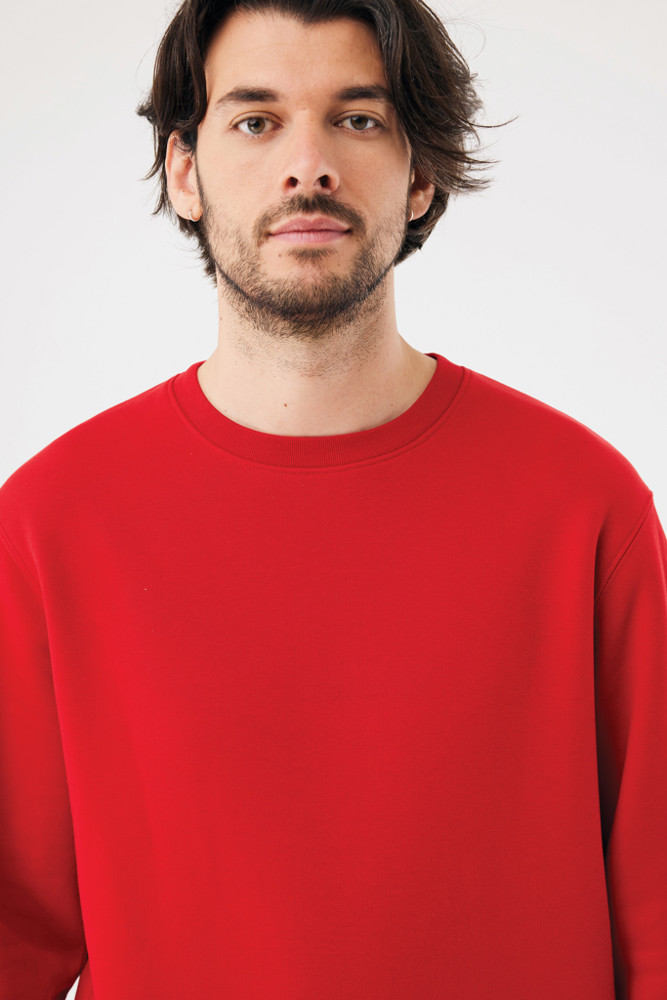 IQONIQ Torla Rundhals-Pullover aus recycelter Baumwolle