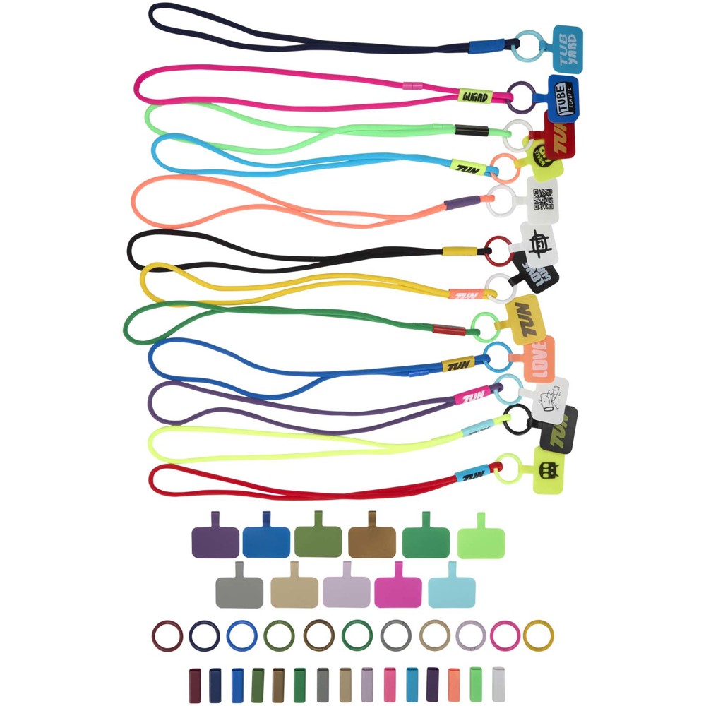 Musterbox mit Tubyard Lanyards