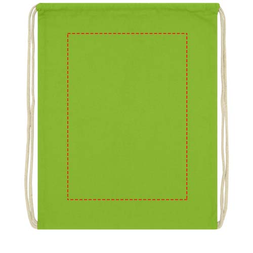 Oregon 140 g/m² Turnbeutel aus Baumwolle 5L