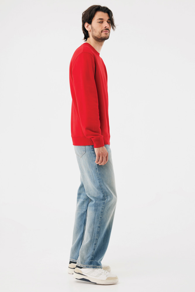 IQONIQ Torla Rundhals-Pullover aus recycelter Baumwolle