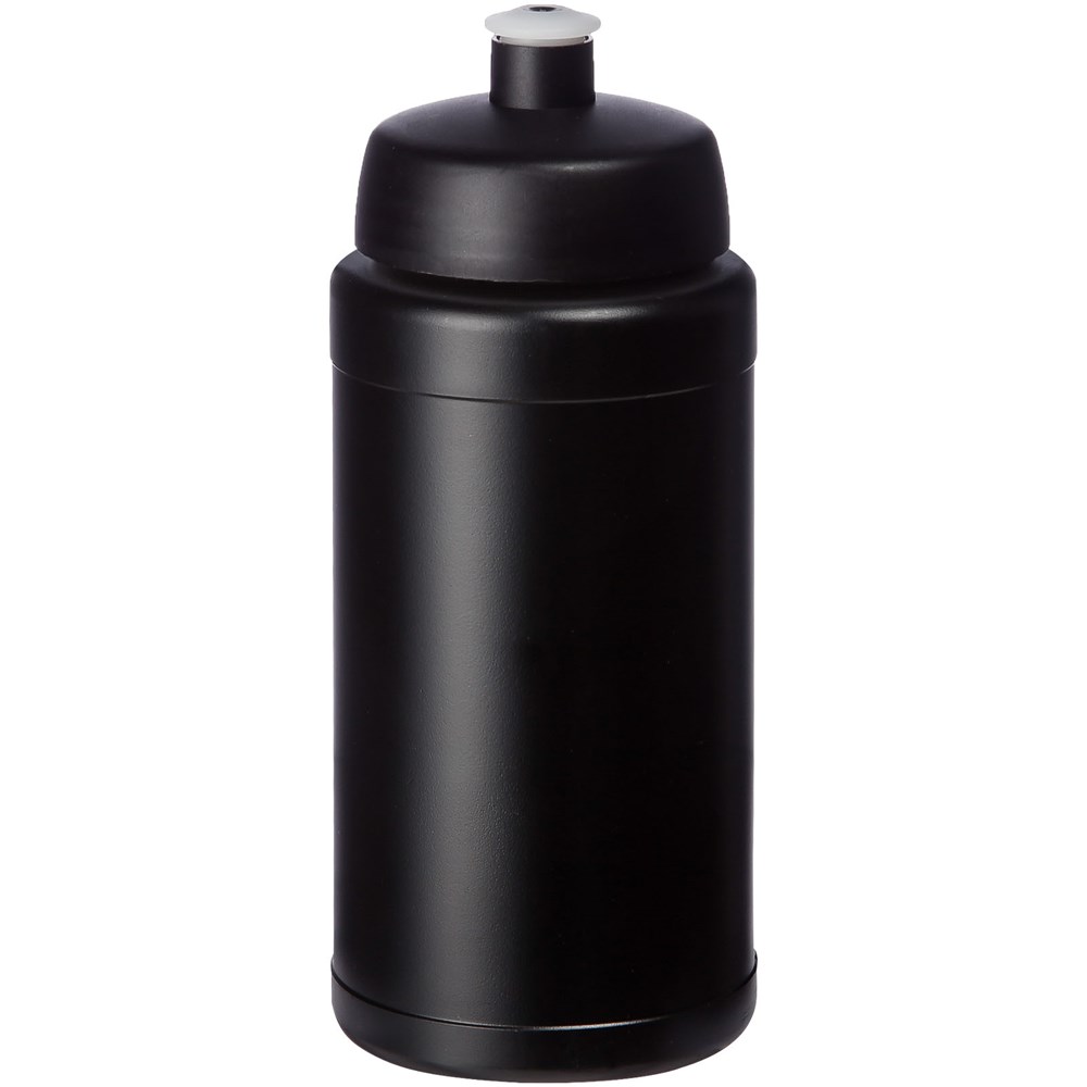 Baseline® Plus 500 ml Flasche mit Sportdeckel - schwarz