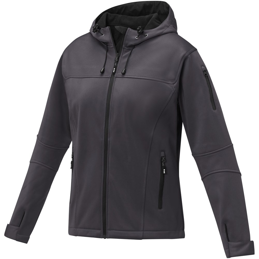 Match Softshelljacke für Damen - storm grey